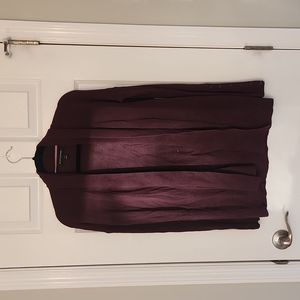 Banana Republic Cardigan, wine red, small